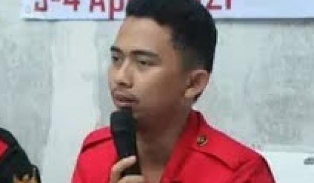 Ketua DPC GMNI Endang Kurnia. (@TangerangNews / Istimewa)
